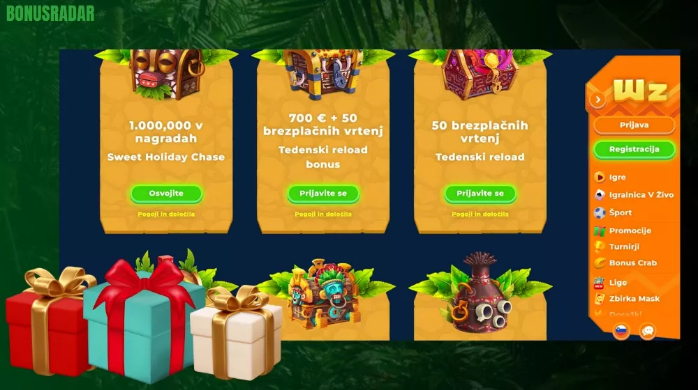 Wazamba casino