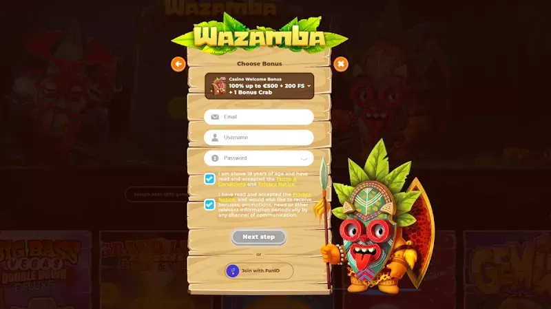 Wazamba bonusi